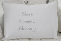 Bless Blessed Blessing Pillow