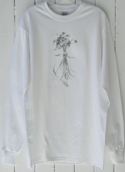 Violet Bouquet Long Sleeve T-Shirt