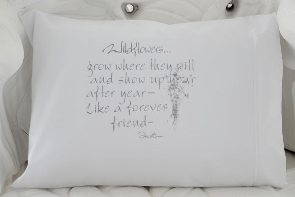 Wildflowers Grow Pillow